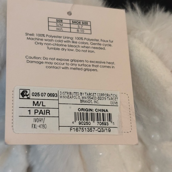 ❤️Women's Plush White Slippers - Picture 3 of 6